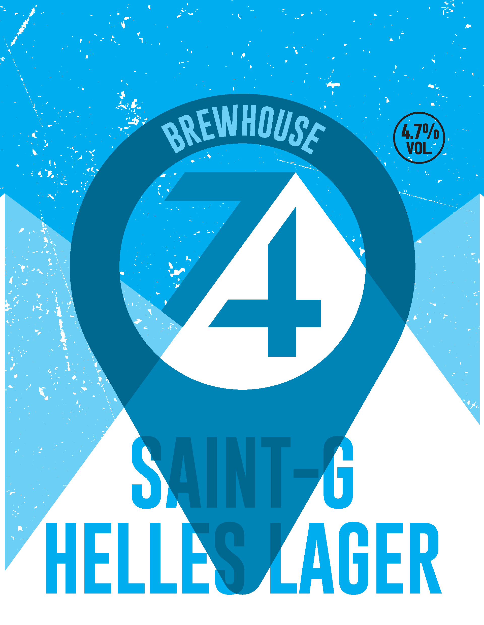 Helles Lager label